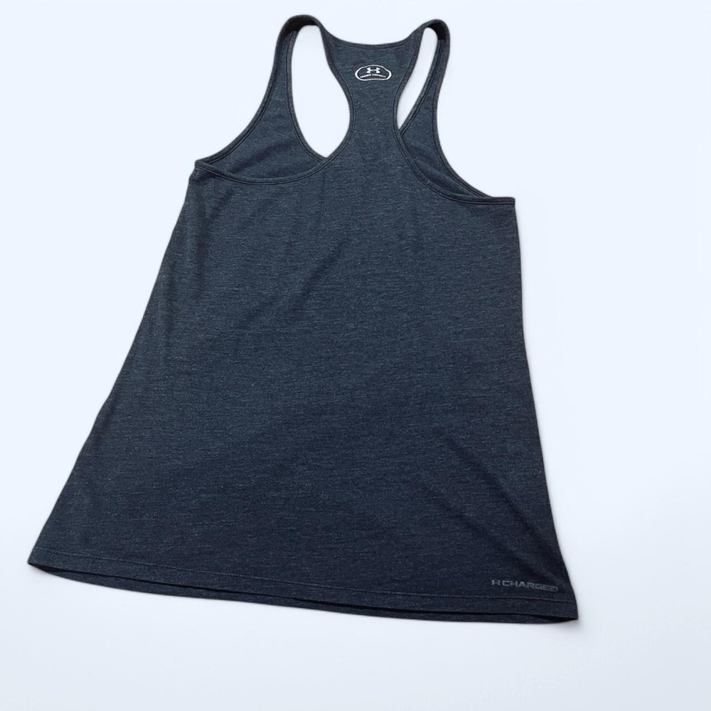 Under Armour Racerback Tank Top Grey Small - Picture 4 of 4